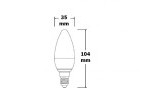 LED žárovka E14 EV5W svíčka