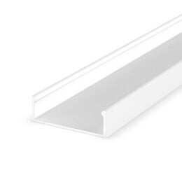 LED profil P13-1 bílý široký přisazený