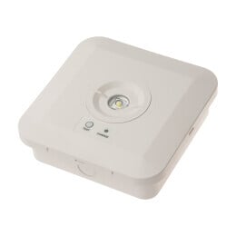 LED nouzové svítidlo CYCLOP 3W bílé