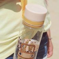 EQUA Plastová lahev na pití pro děti Illusion collection Safari 600 ml