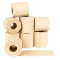 Pandoo Bambusový toaletní papír 3 vrstvý 200 útržků 8 ks