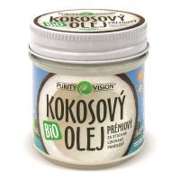 PURITY VISION Fair Trade Bio Kokosový olej panenský 120 ml