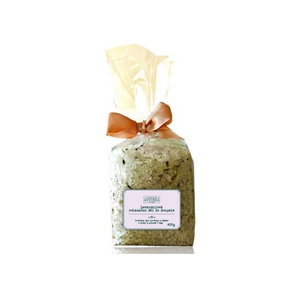 Havlíkova přírodní apotéka Levandulová relaxační sůl do koupele 400 g