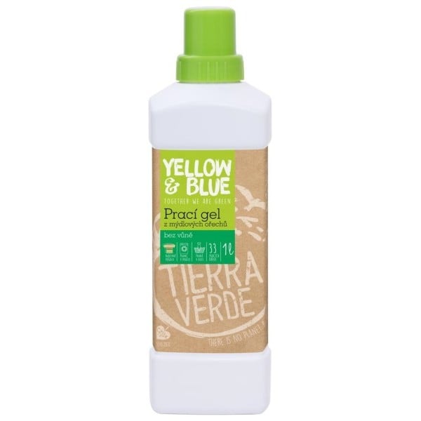 Tierra Verde Prací gel z mýdlových ořechů bez vůně