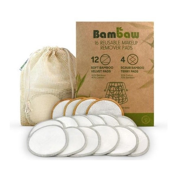 Bambaw Bambusové odličovací tamponky 16ks