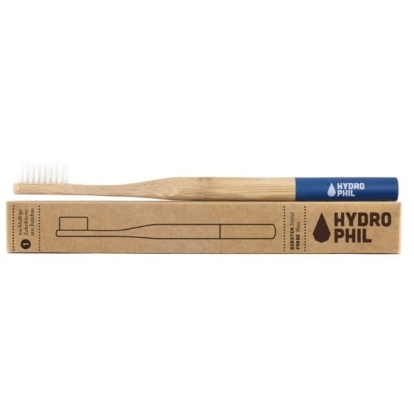 Hydrophil Bambusový kartáček (soft) modrý 1 ks