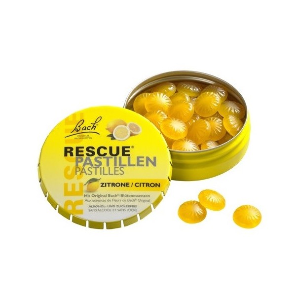 Dr. Bach Rescue® pastilky citron 50g