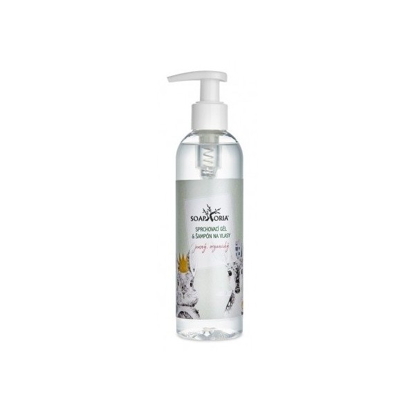 Soaphoria BABYPHORIA Organický sprchový gel a šampon na vlasy pro děti 250 ml