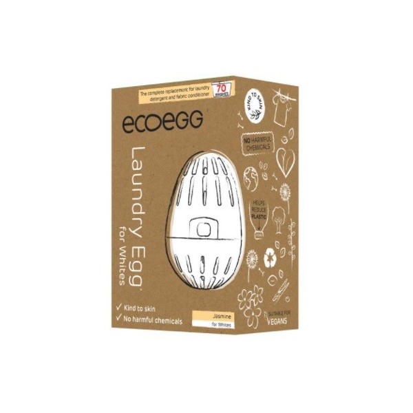 Ecoegg prací vajíčko na bílé prádlo Jasmín