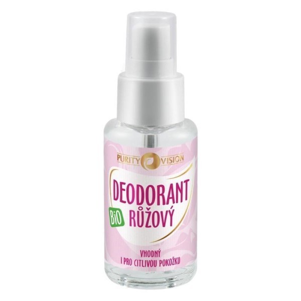 PURITY VISION Bio Růžový deodorant sprej 50 ml