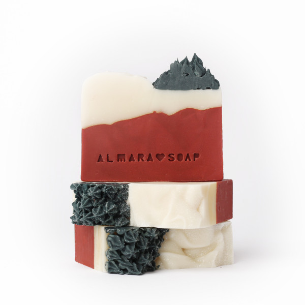 Almara Soap Merry Christmas - designové tuhé mýdlo 100 g