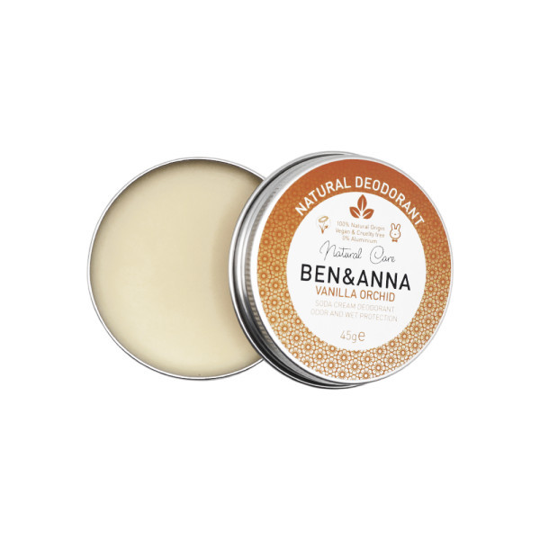 Ben & Anna Krémový deodorant Vanilla Orchid 45 g