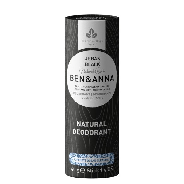 Ben & Anna  Tuhý deodorant Urban Black 40 g