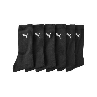 Športové ponožky PUMA, čierne, súprava 6 párov