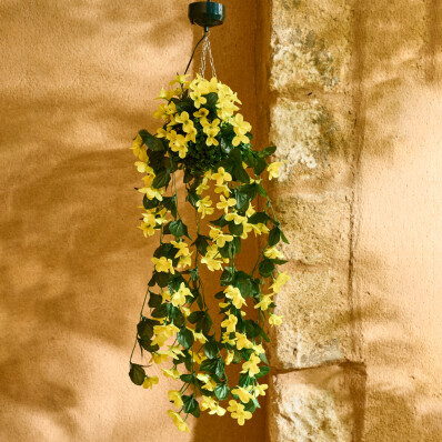 Solárna závesná dekorácia "Kvetiny"