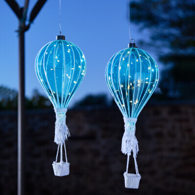 LED skleněný balón