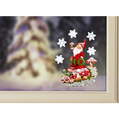 Obrázek na okno "Vánoční skřítek"