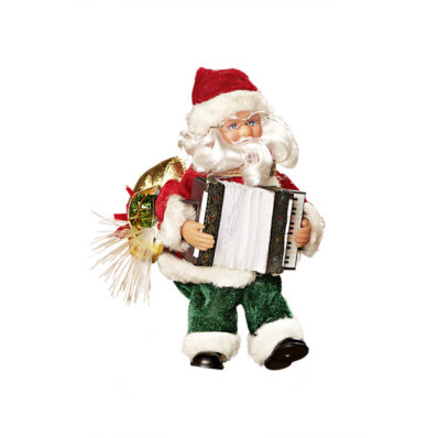 Święty Mikołaj z akordeonem