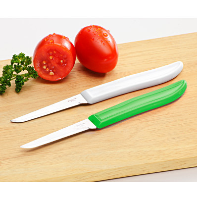 2 kuchynské nože, zelená