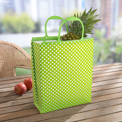Chladicí taška "Léto", zelená-stříbřitá