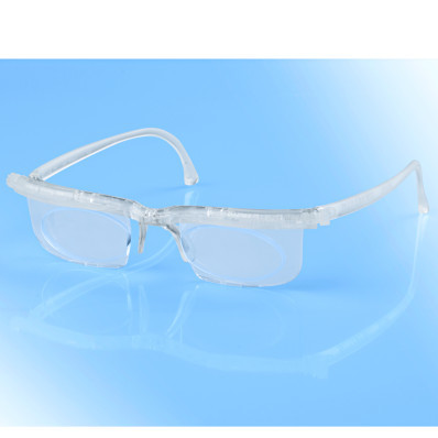 Dioptrické brýle, transparentní