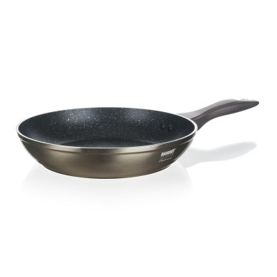 Okrągła patelnia METALLIC PLATINUM duża
