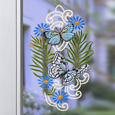 Okenní dekorace "Motýl"