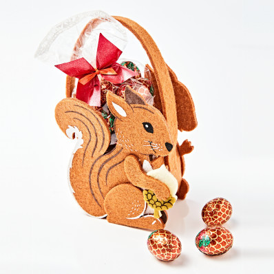 Taška "Veverička" s čokoládovými šiškami