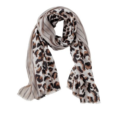 Šátek s leopardím vzorem