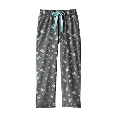 Pyžamové 3/4 kalhoty s potiskem motýlů