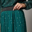 Krátka plisovaná sukňa z voálu