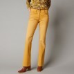 Bootcut barevné džíny