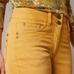 Bootcut barevné džíny