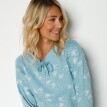 Pijama cu imprimeu cu fluturi