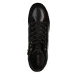 Skórzane sneakersy za kostkę GEOX, czarne