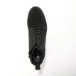 Kotníkové boty s tkaničkami, kožená useň