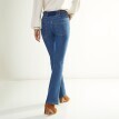 Bootcut džíny s vysokým pasem, vnitř. délka nohavic 78 cm