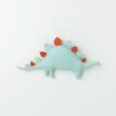 Detský vystužený vankúš "stegosaurus"
