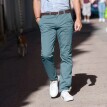 Spodnie chino w jednolitym kolorze