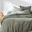 Egyszínű ágynemű egyszínű ágynemű mosott kivitelben