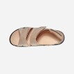 Kožené sandály na suchý zip