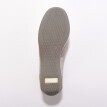 Cipzáras bőr tornacipő, ék alakú talppal