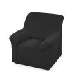 Pokrowiec na krzesło i sofę, jednolity kolor, bi-elastyczny