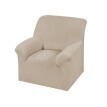Pokrowiec na krzesło i sofę, jednokolorowy, dwuelastyczny