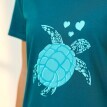 Krátká noční košile s potiskem želvy