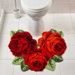 Koupelnová předložka "Růže"