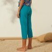 Spodnie od piżamy 3/4 z nadrukiem ananasa