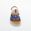 Originální sandály s lýkovým zdobením