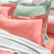Jednofarebná posteľná súprava z bavlny