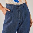 Rovné široké džíny pro malou postavu